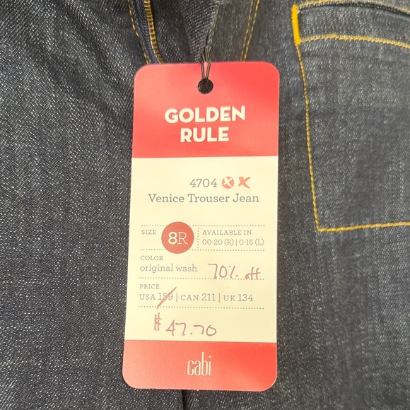 CAbi Venice Trouser Jean - Dark Indigo Flare Jeans - Picture 3 of 8